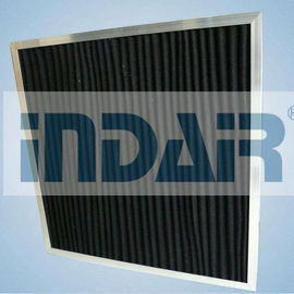 High Air Flow Rate HVAC Air Filters Cardboard Material Activated Carbon Media